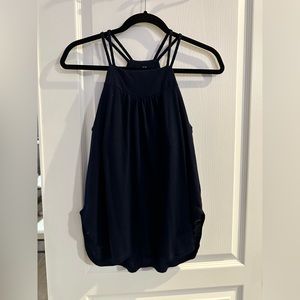 New York & Co navy blue tank top